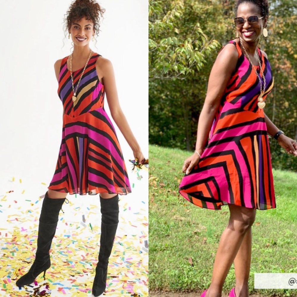 Cabi Women’s Fete Sleeveless Dress Style #4075